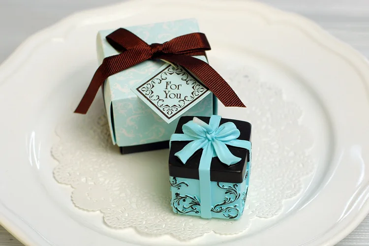 (Упаковка из 10 свечей) подарочная коробка в форме свечи детский душ Крещение