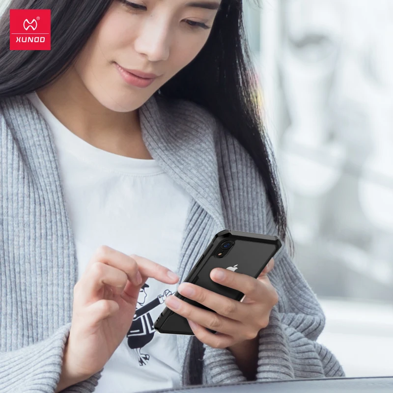 XUNDD Премиум чехол для телефона для iPhone X XS Max XR 5,8/6,1/6,5 с ремешком подушка безопасности для бизнеса защитный бампер с кольцом-держателем жук