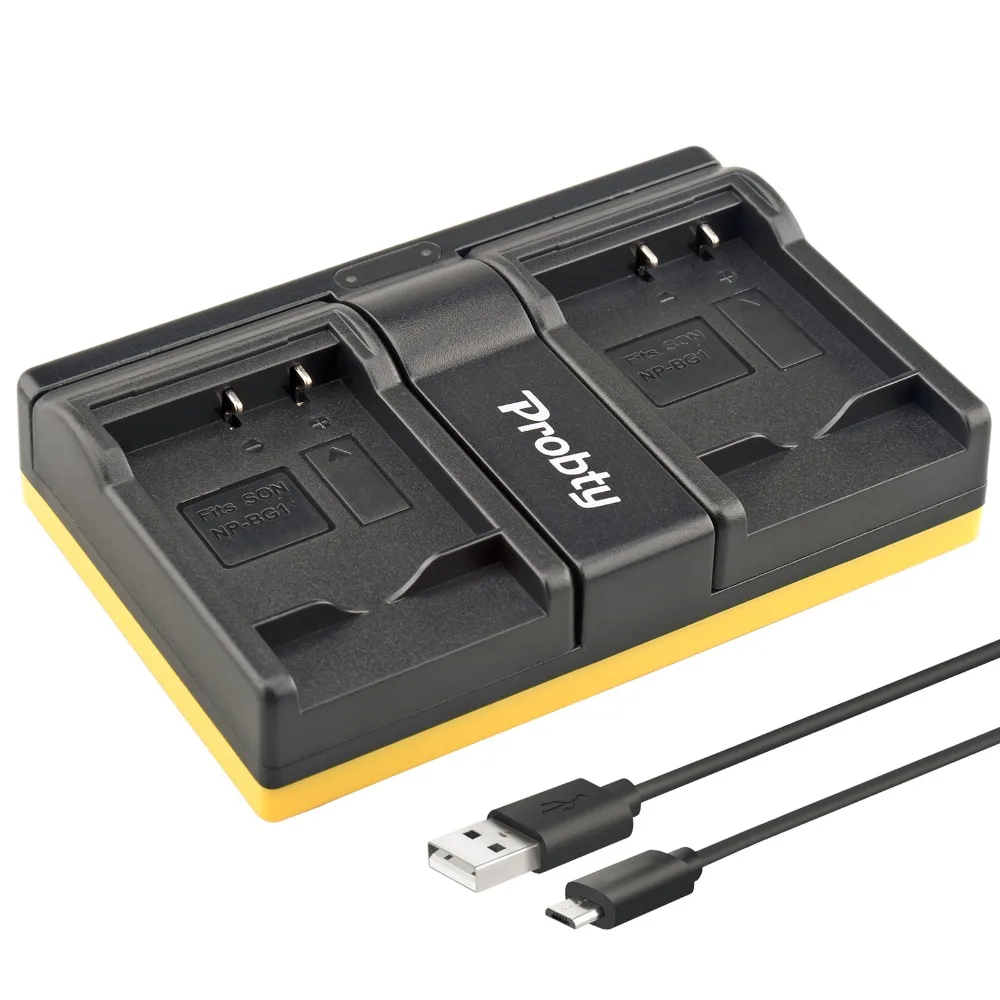 Probty NP BG1 USB Dual Зарядное устройство запасная часть для цифровой камеры с фоновой