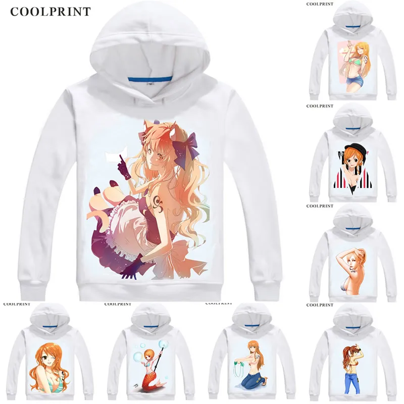 COOLPRINT цельные толстовки с капюшоном толстовка Аниме Манга Wan Pisu соломенная шляпа