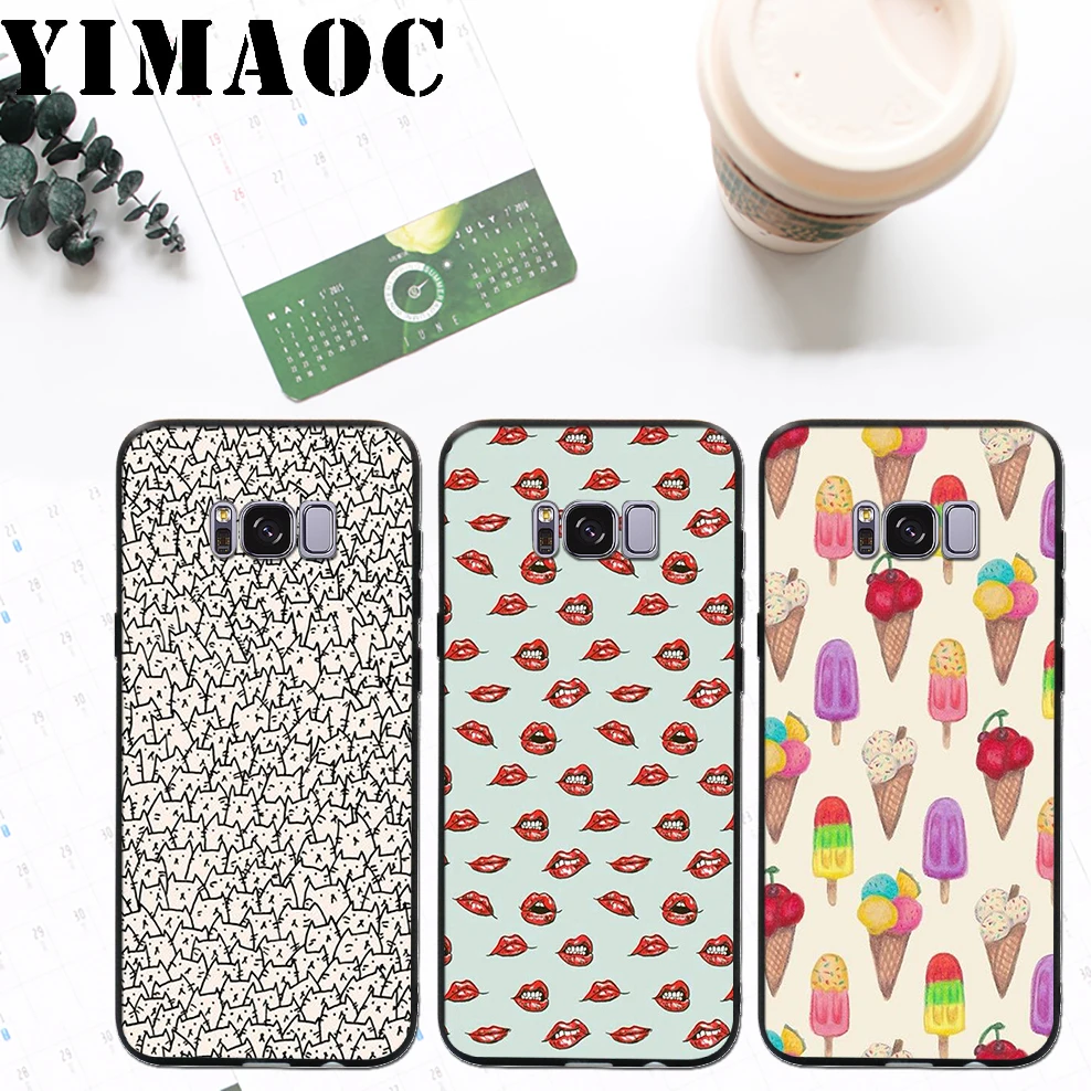 YIMAOC много кошек искусство Мягкий силиконовый чехол для Samsung Galaxy A3 A5 A6 Plus 2017 2016 S6 S7