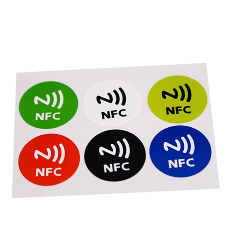 Мини Водонепроницаемый 6 шт партия NDEF Ntag213 13 56 mhz HF RFID смарт карта NFC метки