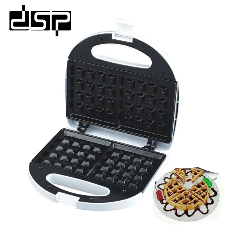 Антипригарная электрическая машина для приготовления вафель DSP KC1058|waffle maker