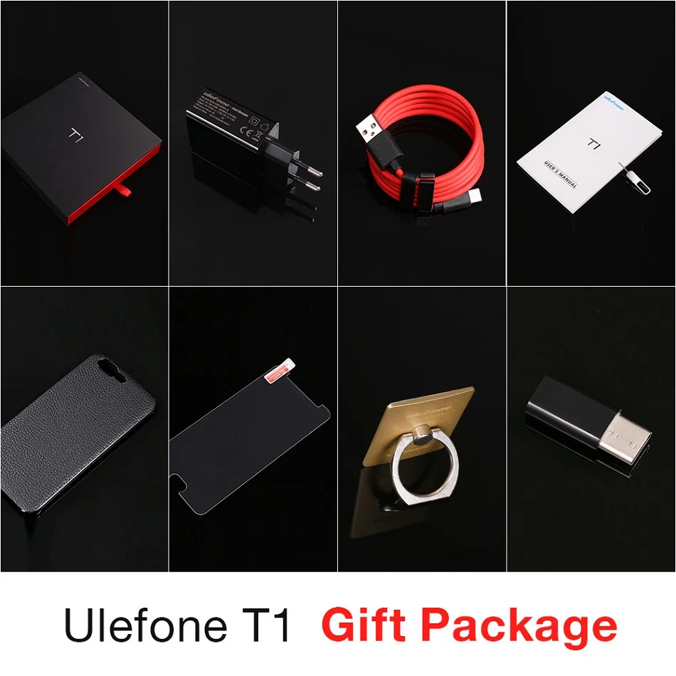 Чехол-накладка Ulefone T1 16MP двойная задняя камера мобильного телефона 5 &quotHelio P25 Octa Core