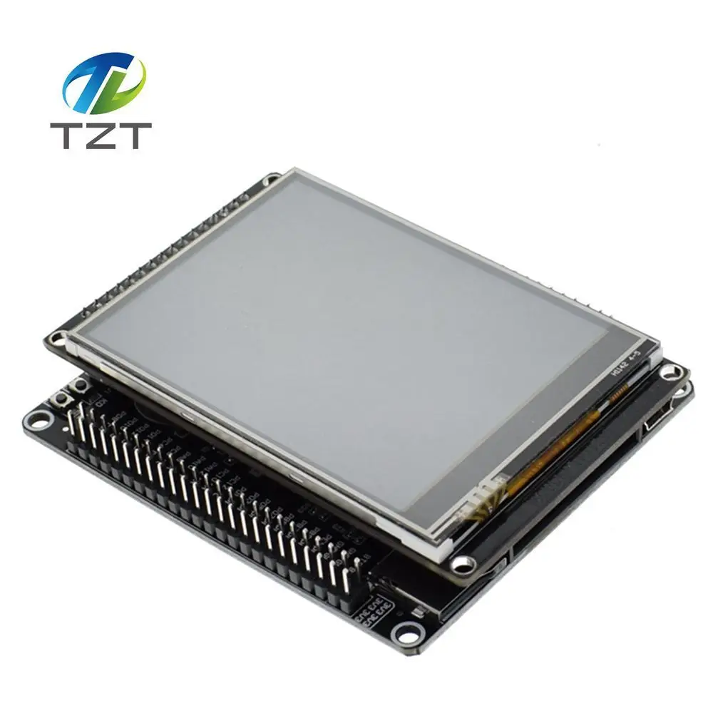 TZT 3,2 дюймов lcd TFT с сопротивлением сенсорный экран ILI9341 для STM32F407VET6 макетная плата черный