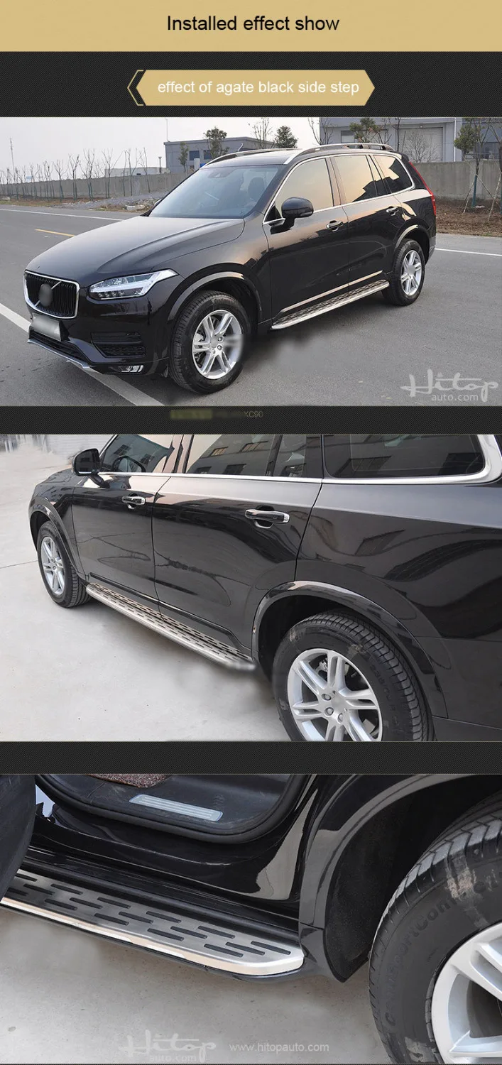 Бег подножка nerf бар для Volvo XC90-, шесть цветов, мы предлагаем видео для установки, надежные 5 лет продавца
