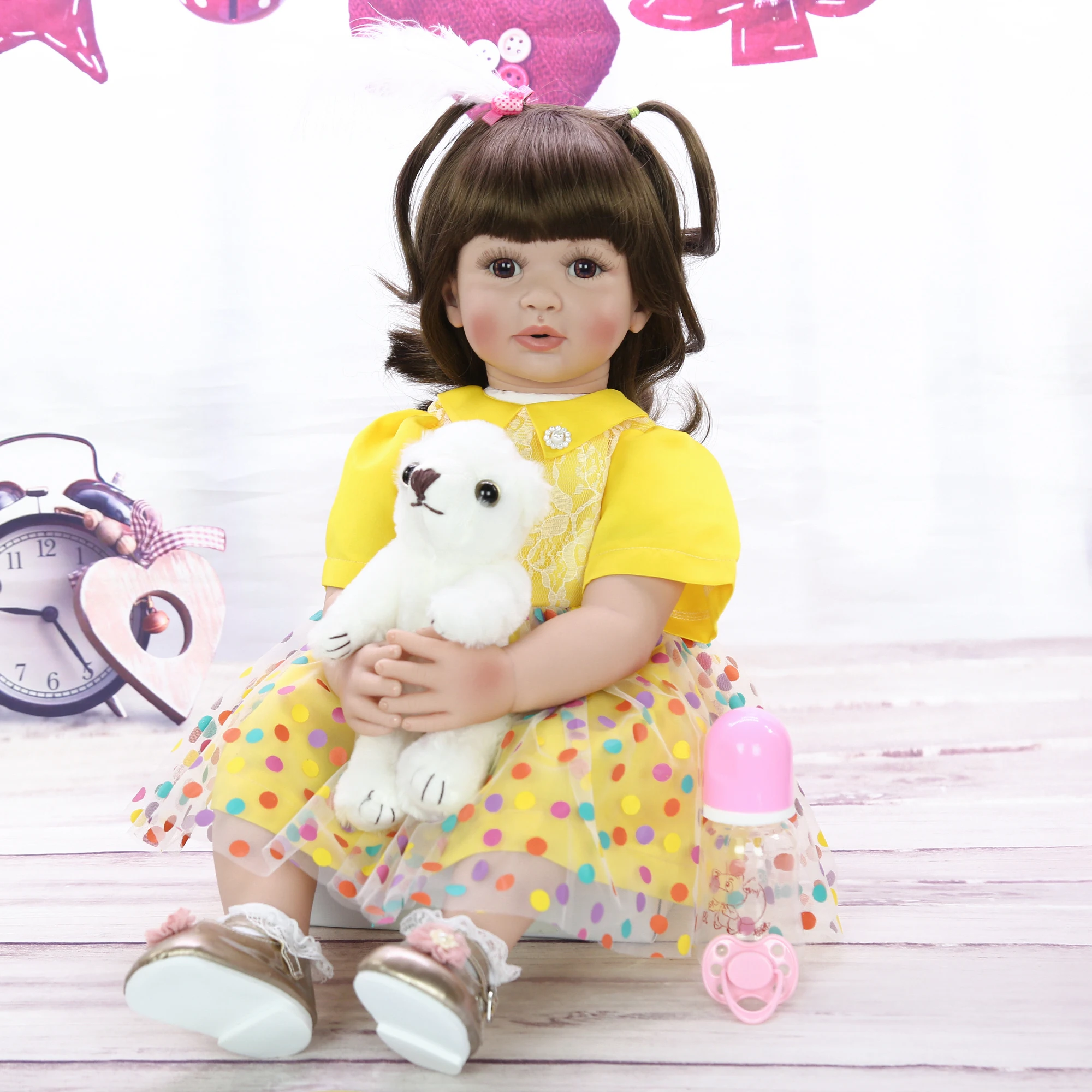 Модная Кукла KEIUMI 24 дюйма 60 см Reborn Baby Doll игрушки принцессы для малышей куклы