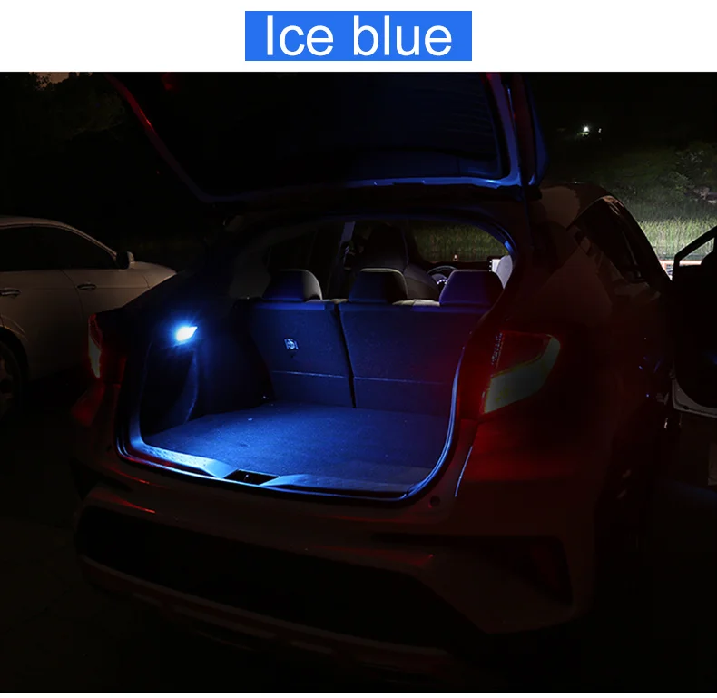 1x12 V T10 светодиодный фонарь для багажа, внутренний купольный светильник для багажника автомобиля, светильник для Toyota C-HR CHR, аксессуары