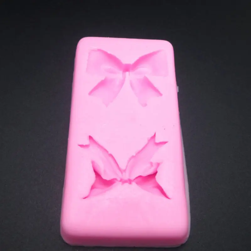 Silicone Butterfly Shape Bow Fondant Mold Embossing Dies Sugar Art Tools Moule DIY Cake Decorating Bakeware | Дом и сад