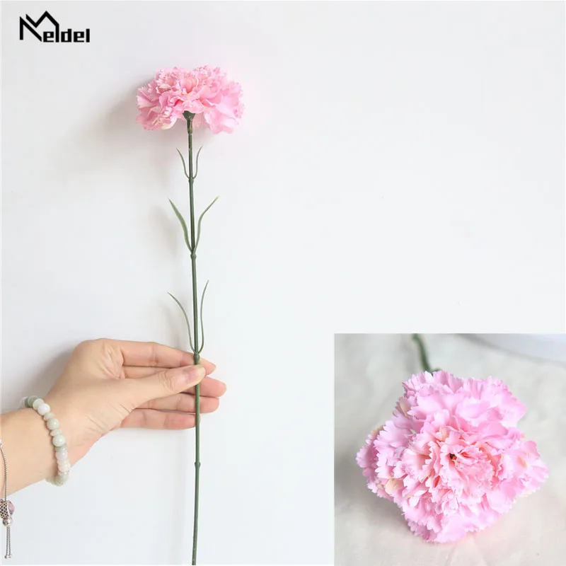 pink Цветок мелдель Тюльпан Свадебный букет невесты Искусственные тюльпаны цветы Белый Желтый Сделай Сам Домашняя вечерин - Цвет: pink