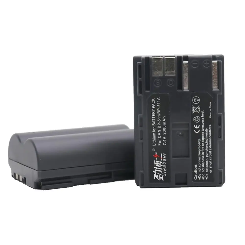 2 шт. BP 511 511A BP511 батарея + ЖК зарядное устройство USB для Canon 300D 10D 20D 30D 40D 50D PowerShot G1 G2 G3 G5