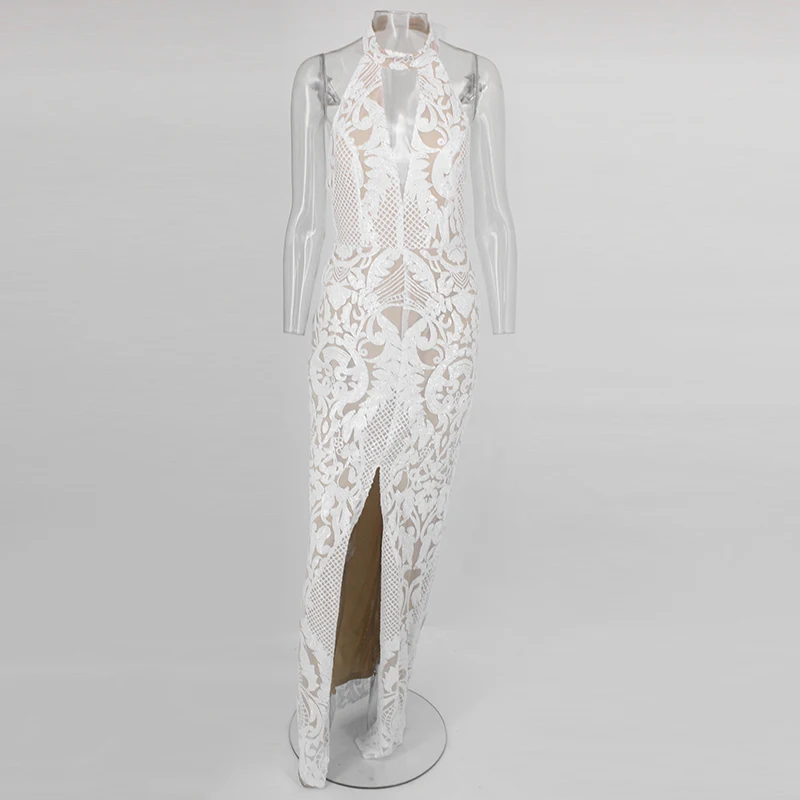 DRESSMECB облегающие вечерние платья для женщин с v образным вырезом вырезами Vestidos