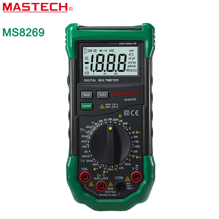 Mastech MS8269 3 1/2 Цифровой Мультиметр LCR измеритель напряжения