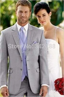 free ship latest design light grey groom tuxedosnotch lapel wedding groomsman suit best man suits men suitsbridegroom suits