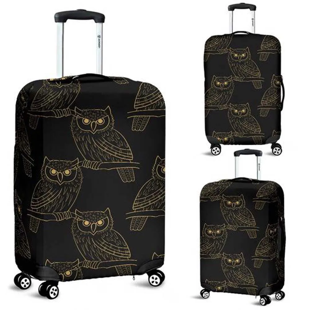 

Эластичный Чехол для багажа Nopersonality с принтом животных, совы, милый эластичный чехол для чемодана 18-32 дюйма, защитный Пылезащитный Чехол, чех...