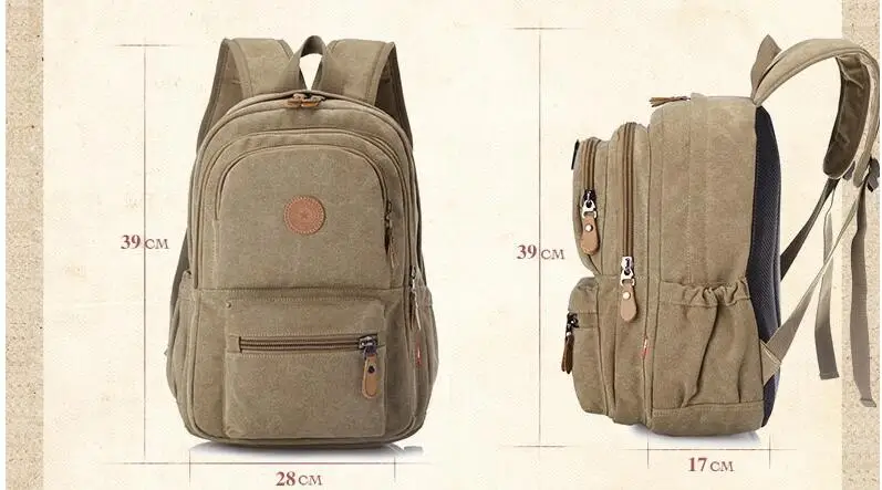 Повседневный холщовый рюкзак Joyloading унисекс на плечи Детская сумка в стиле преппи