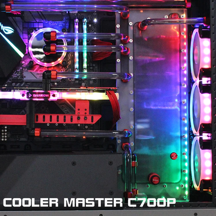 Курган водного пути доска для Cooler Master C700P чехол водяного пути плиты LRC2.0(5 В 3Pin) Материнская плата AURA C700P-SDB V1