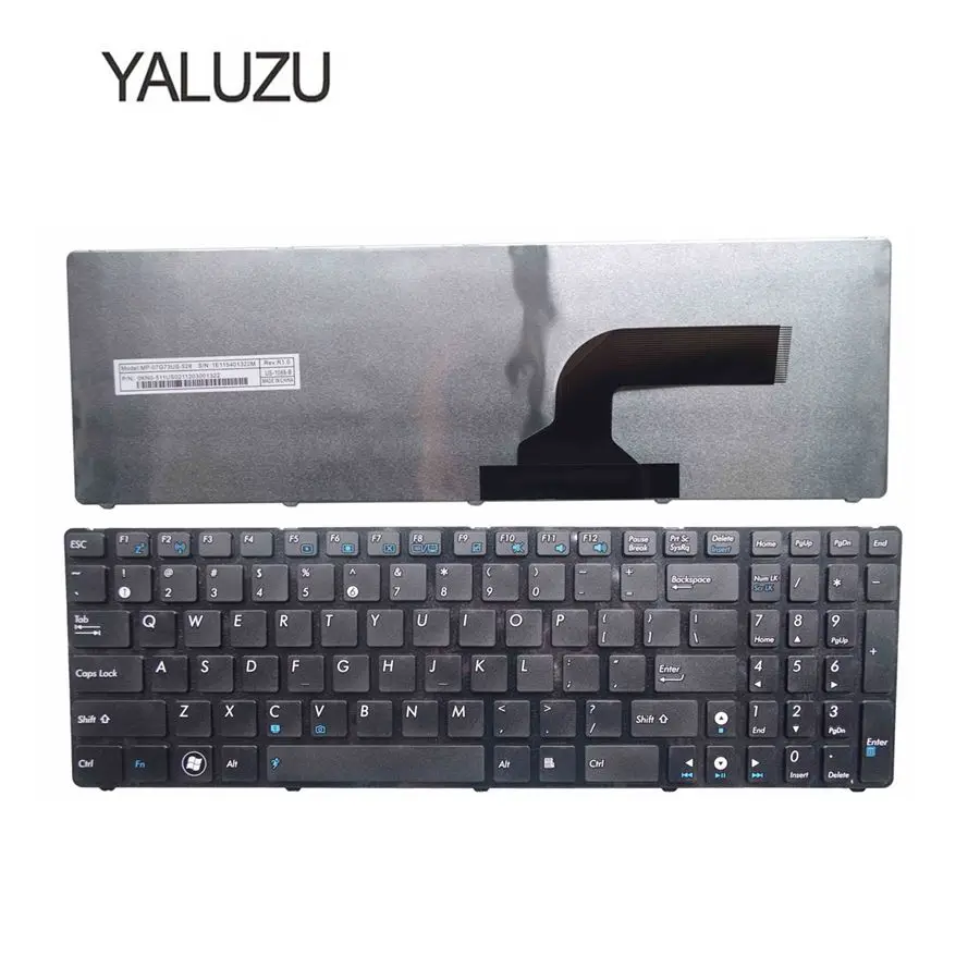 YALUZU US для ASUS G72 X53 X54H k53 A53 A52J K52N G51V G53 N53T X55VD N73S N73J P53S X53S X75V B53J UL50 Клавиатура ноутбука