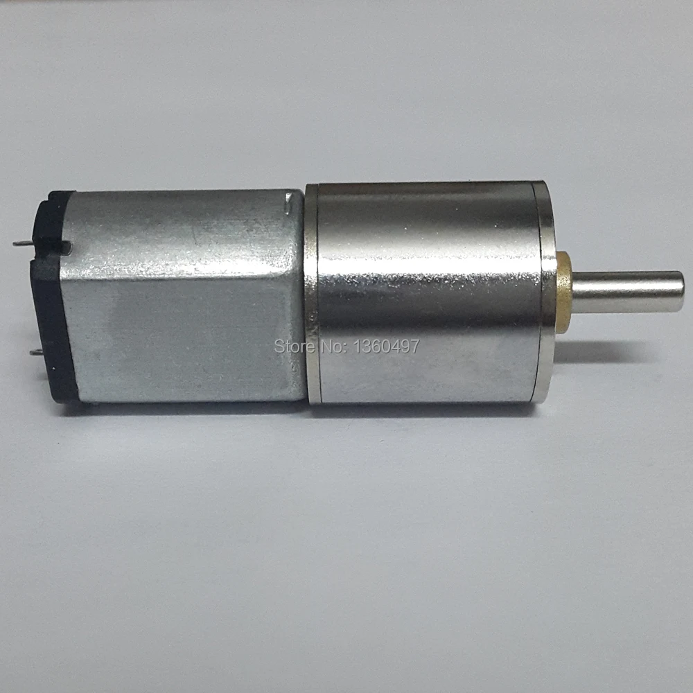 Короткий параграф мощный мотор шестерни с высоким крутящим моментом 16Ga 6V 10RPM DC 46mA