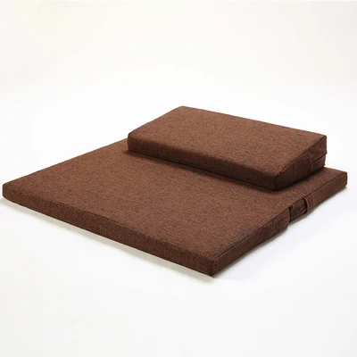 Coffee color 60/70/80 утепленные подушка для медитации из мультфильма «Холодное сердце» Буддизм китайский футоны в китайском стиле из мультфильма «Холодное сердце» Буддизм Zafu и Забутон складная подушка для медитации - Цвет: Coffee color