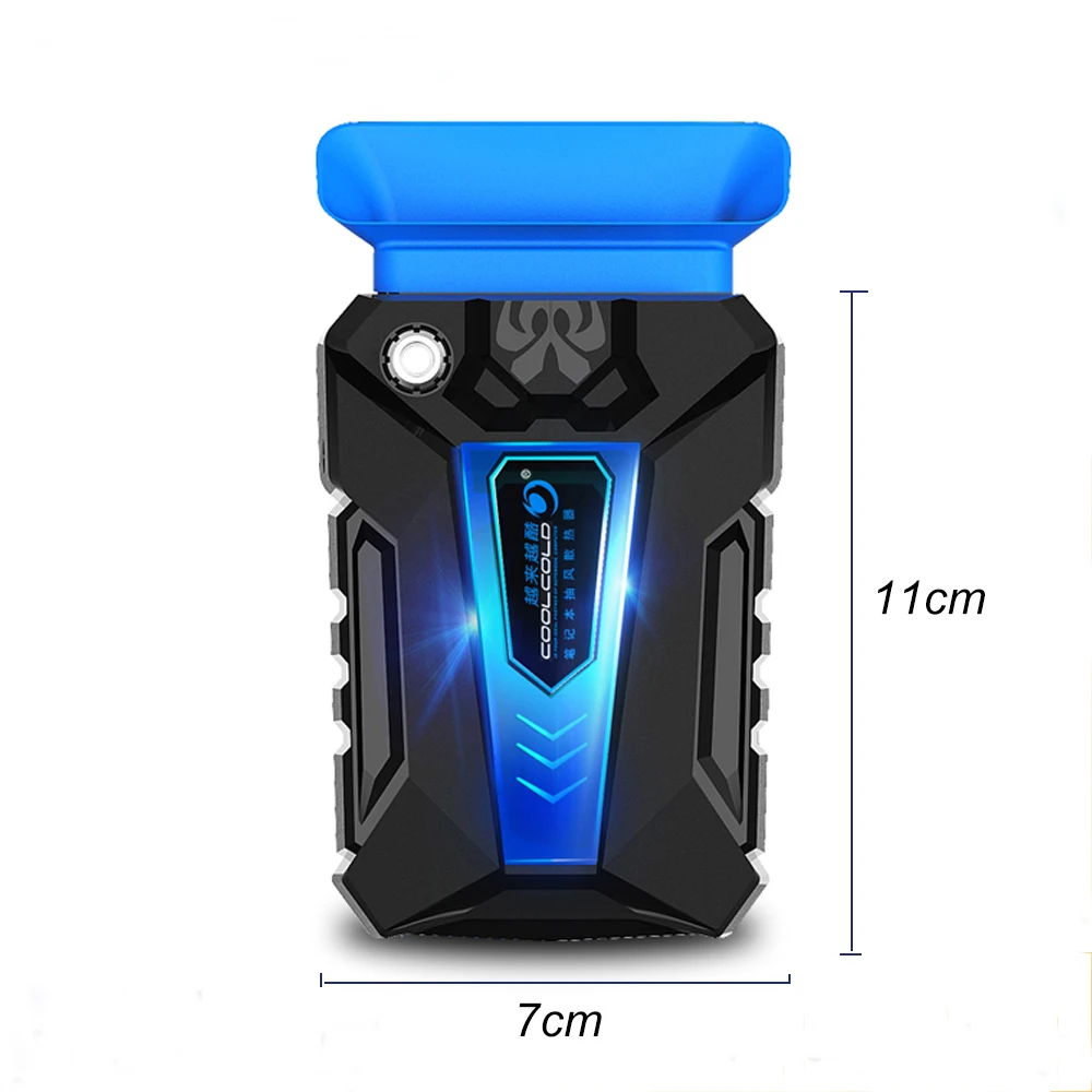Portable Low Noise Silent USB Air Extracting Laptop Notebook Cooler Cooling Fan Radiator with Vacuum Four Sleeves for Daily Use |