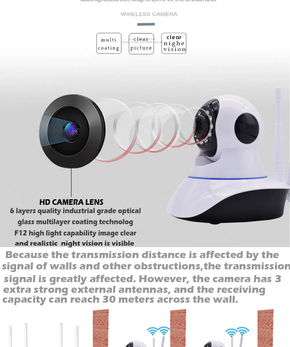 1080p Full HD 2MP CCTV Домашняя безопасность беспроводная Wifi камера IR ночного видения ip Cmaera 360Eyes P2P Wi-Fi Удаленная детская камера