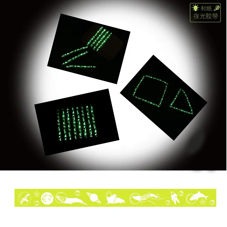 

1,5 см 6 м 1 шт. ночные светильники дизайн васи клейкая лента DIY Наклейка для скрапбукинга этикетка Маскировка домашний декор