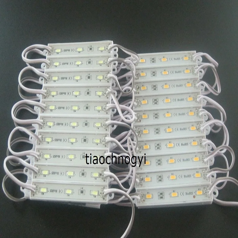 5630 x супер яркий SMD 3 LED теплый белый водонепроницаемый светодиодный