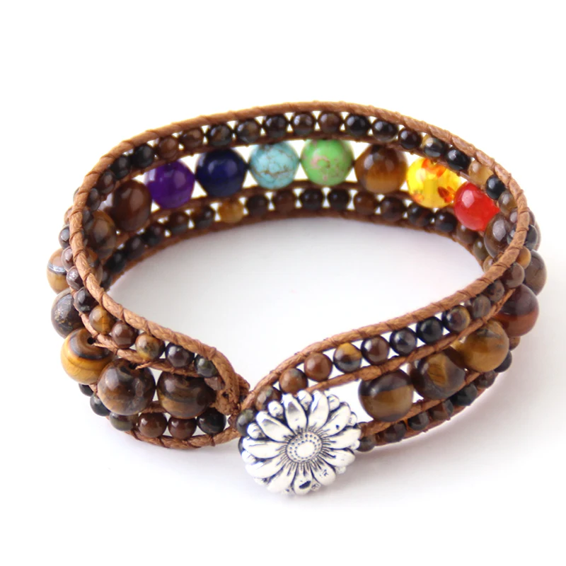 Прямая поставка MOODPC модный красивый энергетический браслет из бисера ручной