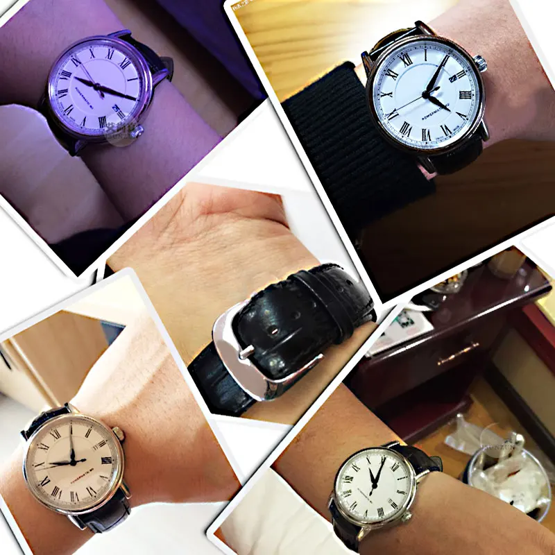 Мужские и женские часы ISUNZUN ремешки для Tissot часов из натуральной кожи StrapT085 T085407/410