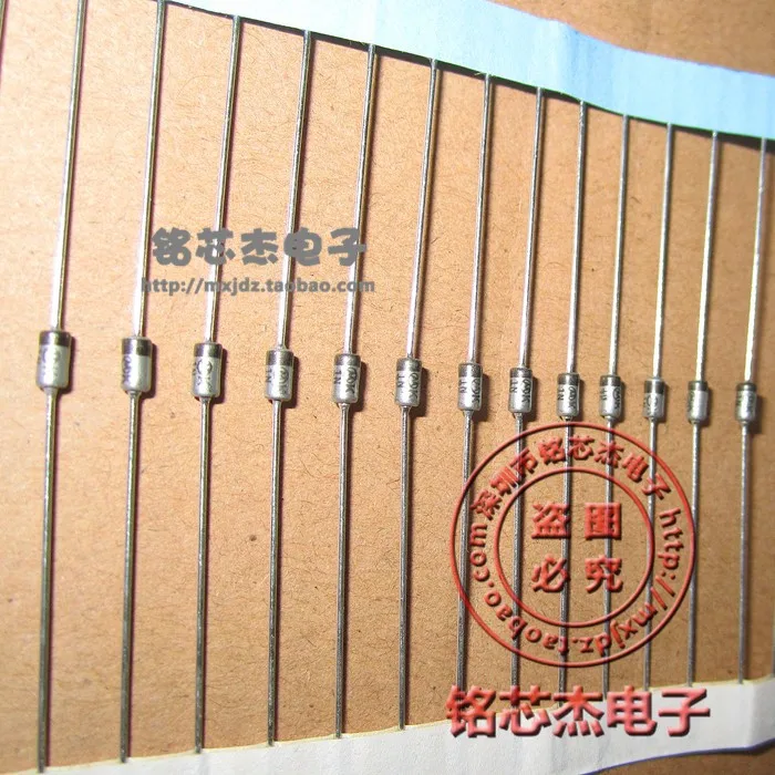 

1N756A 1N756 Zener Diodes 8.2V 0.5W/500MA DO35 DO-35 NEW ORIGINAL