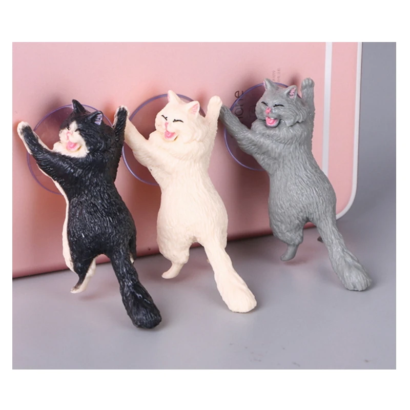 Забавный милый держатель с рисунком кота и животного для iphone Samsung | Электроника