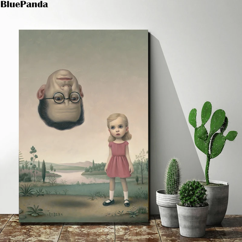 Lowbrow художественная жанровая живопись Mark Ryden Nicoletta Ceccoli постер на холсте