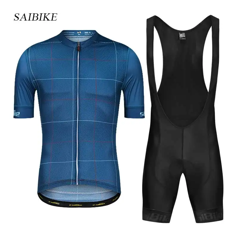 SaiBike, комплекты Джерси для велоспорта, мужские летние комплекты для велоспорта, MTB, одежда для велоспорта, дышащая одежда для велоспорта, Спортивная футболка с коротким рукавом - Цвет: S1809S