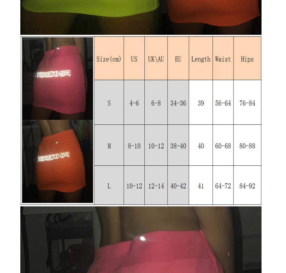 New Women Girls Fashion Casual Summer Skirt High Waist Letter Print Bodycon Stretch Pencil Mimi | Женская одежда