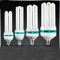 e27 4u 6u 8u 65w 150w 200w 350w led energy saving tube high power bulb home white light indoor bed room lamp cfl fluorescent
