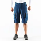 ARSUXEO летние мужские велосипедные шорты, уличные спортивные шорты MTB для езды на горном велосипеде, водонепроницаемые свободные брюки
