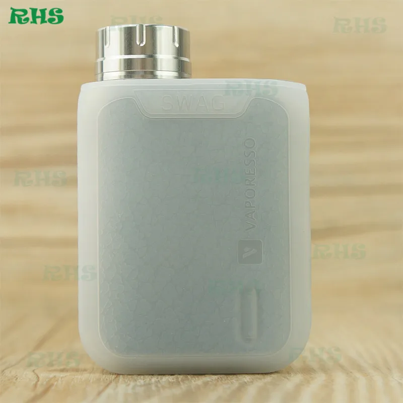 clear Высококачественный защитный силиконовый чехол для SWAG 80W коробка мод красочный силиконовый чехол - Цвет: clear