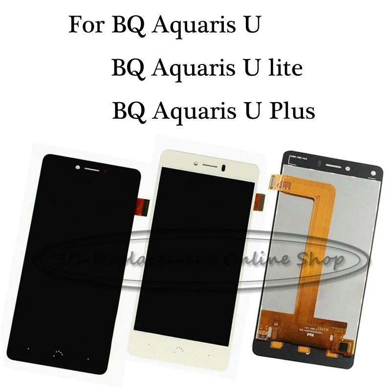 ЖК-дисплей с сенсорным экраном в сборе для BQ Aquaris U/Aquaris U Plus / lite 100% гарантия