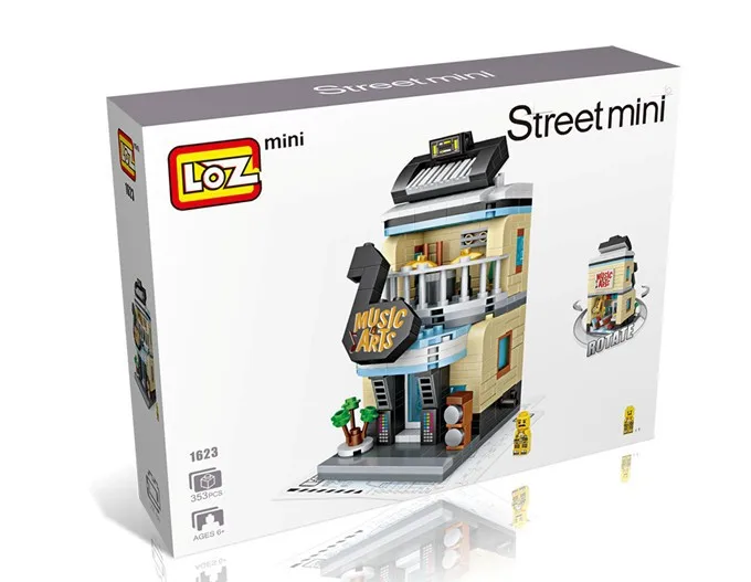 LOZ Magasin De Brique Mini Blocs Batiments Musique Art Piano Clavier музыкальный инструмент Jouets Educatifs pour Enfant|jouet