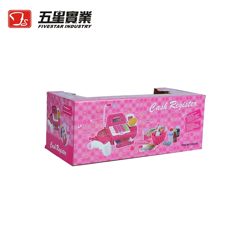 FS игрушки 1 компл. 34532N кассовый аппарат Игрушка обучающая ролевые игры управляемая игрушка дети пластиковый кассовый аппарат игровой набор подарок