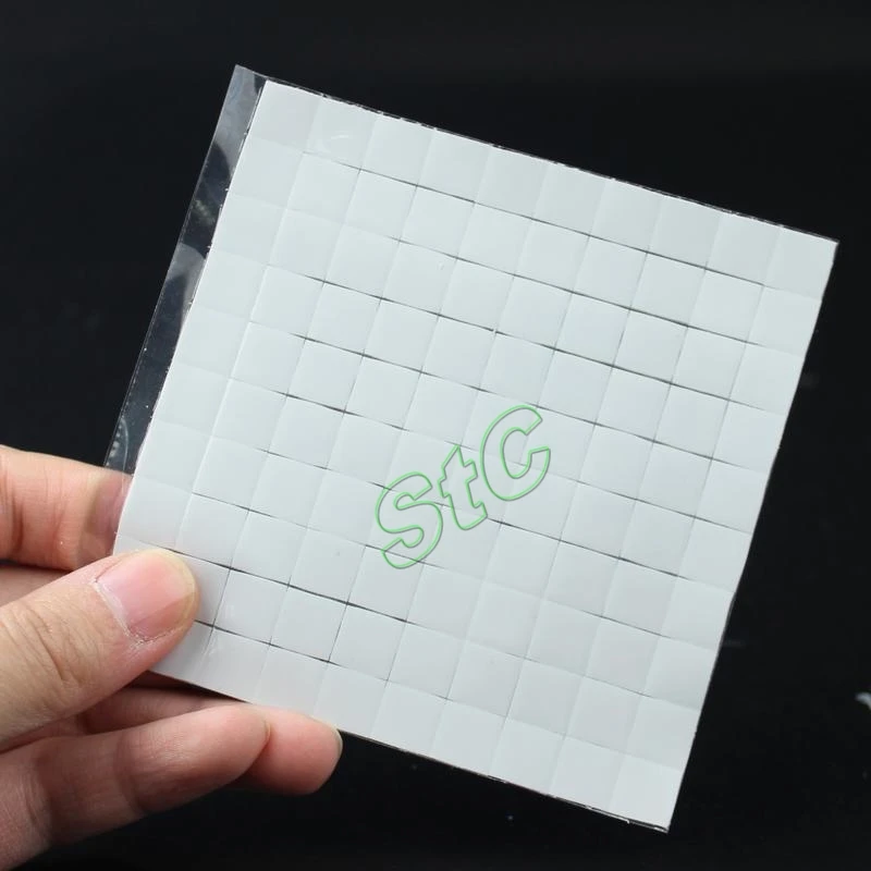Белый процессор SMD DIP IC 200 шт. в партии 1 см Мини силиконовая проводящая тепловая