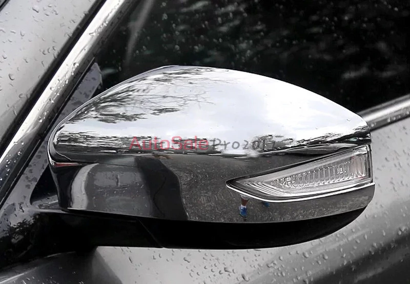 For Nissan Sentra Sylphy 2012 2013 2014 2015 2016 Glossy ABS Chrome plastic Mirror Rearview Cover Trim 2pcs | Автомобили и