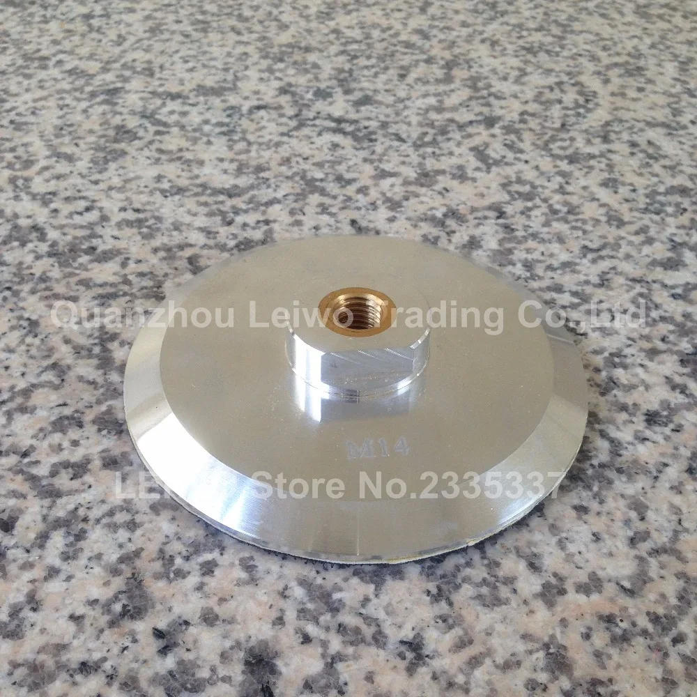 Алюминиевая Накладка 5 дюймов (125 мм) медный сердечник влажный полировщик адаптер