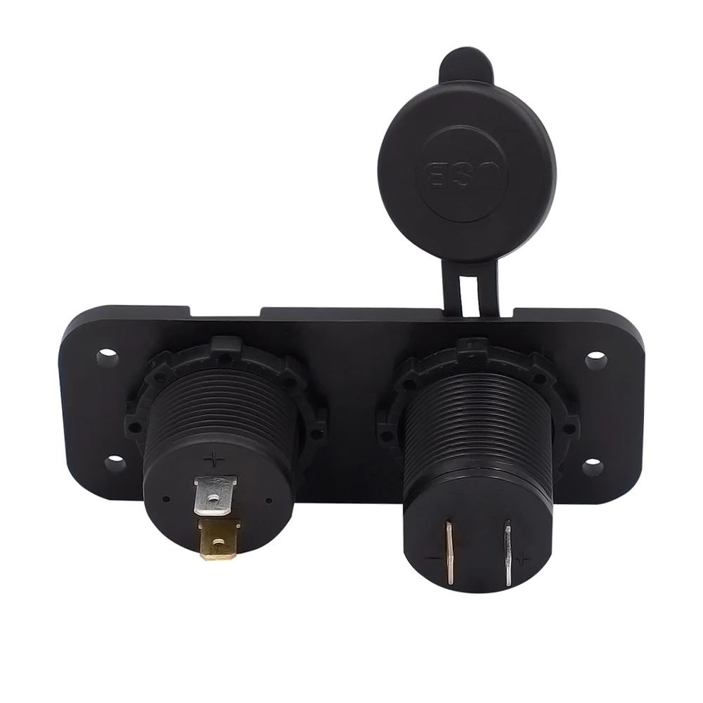 4.2A двойной Порты и разъёмы USB Автомобильное Зарядное устройство 12 В вольтметр