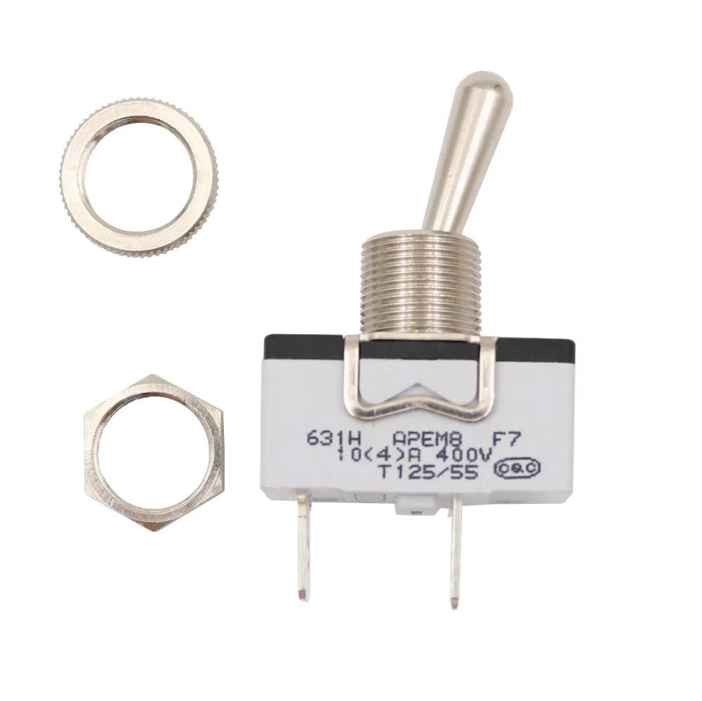 1 шт. Apem 631H/2 тумблер SPST вкл. ВЫКЛ. 250 в 15 А поддерживает 2Pin SPST|Выключатели| |