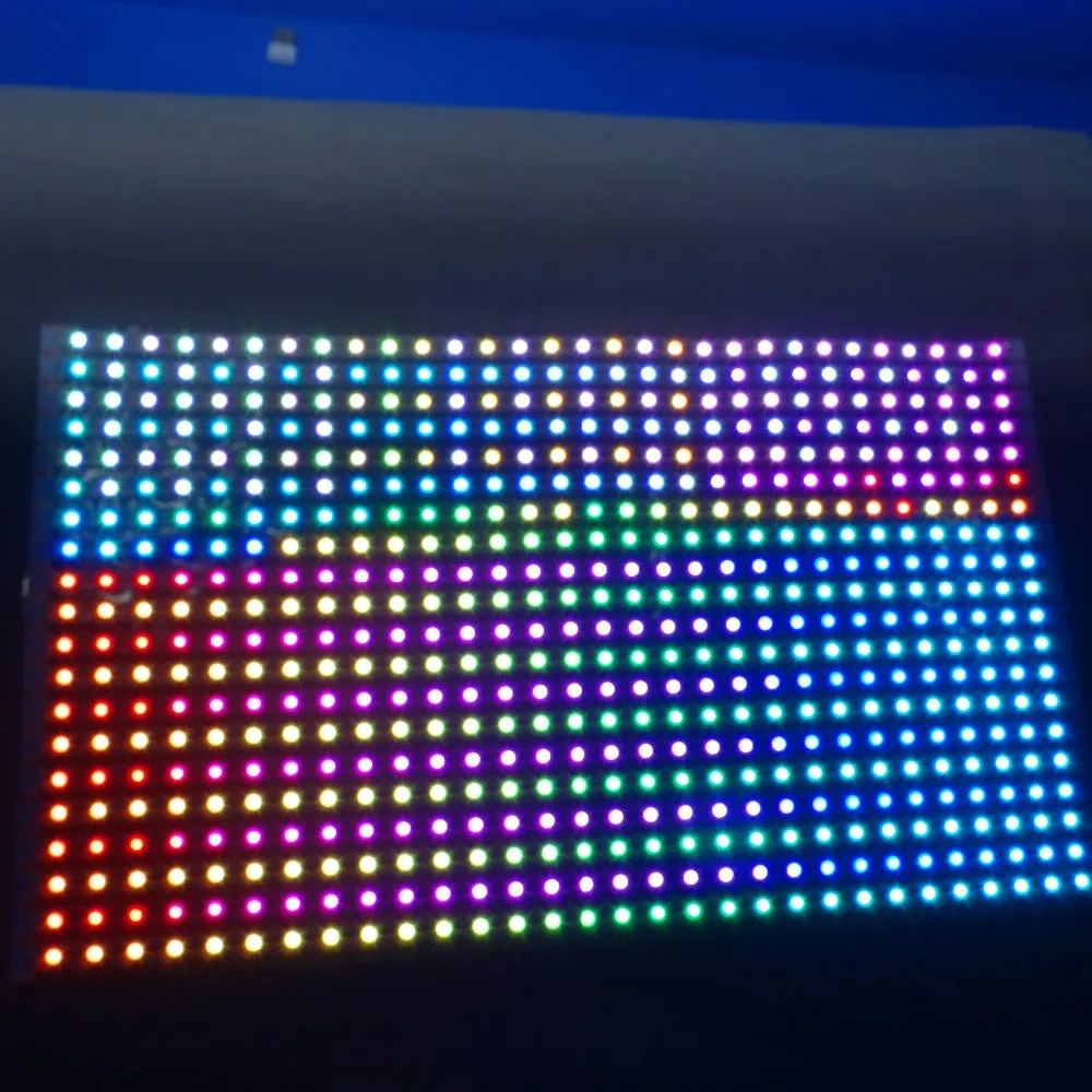 30*20 пикселей RGB Полноцветный WS2813 гибсветодиодный светодиодная Пиксельная панель