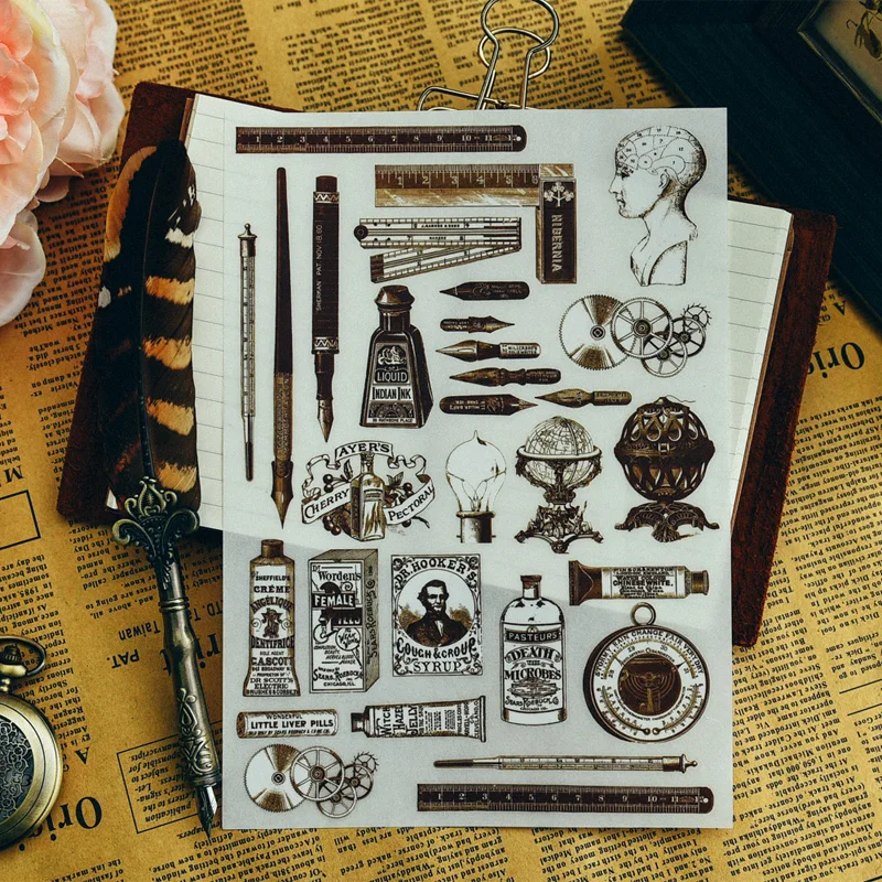 YPP Ремесло винтажный Стиль Изысканные вещи для скрапбукинга счастливый