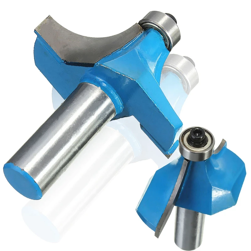 Круглый За кромки фрезы 3/4 &quotРадиус 1/2&quot хвостовика HSS и Вольфрам Сталь сплав