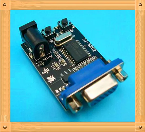 Бесплатная доставка! 5 шт. генератор сигналов монитора/генератор VGA/Поддержка